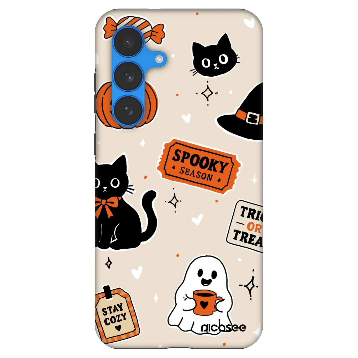 Picasee Fashion Case za Samsung Galaxy S25 FE 5G - Halloween stickers