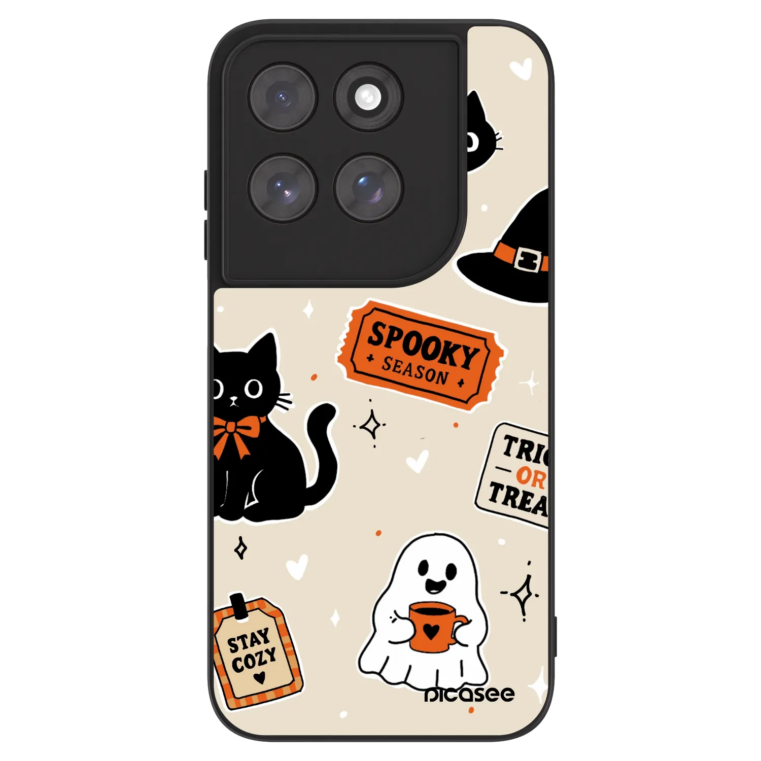 Picasee ULTIMATE CASE za Motorola Moto G77 - Halloween stickers