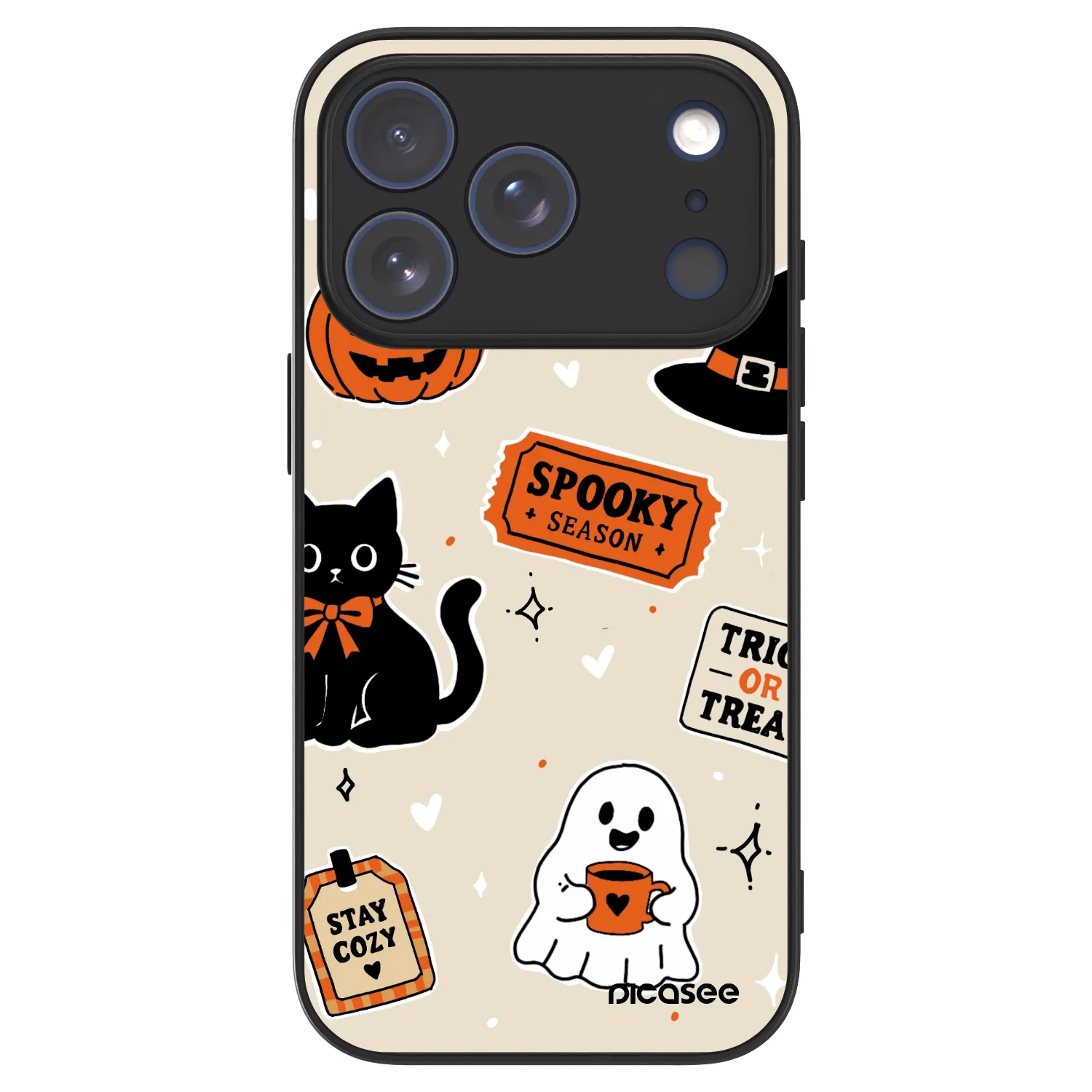 Picasee ULTIMATE CASE za Apple iPhone 18 Pro - Halloween stickers