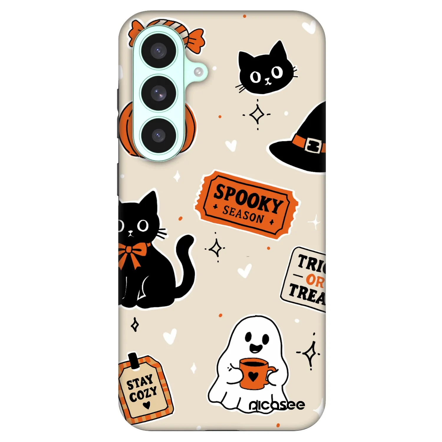 Picasee Fashion Case PowerShare pro Samsung Galaxy S26 FE - Halloween stickers