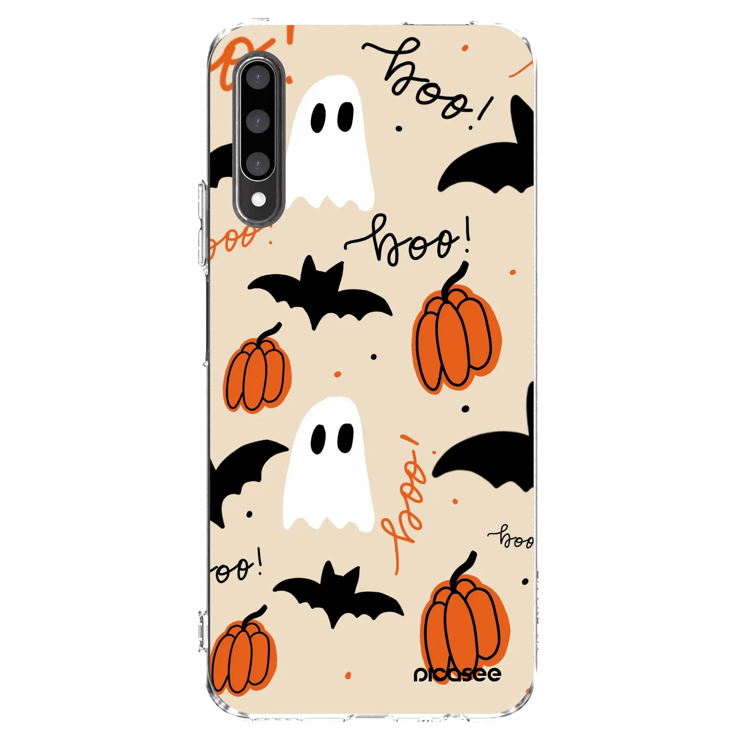 Picasee silikonska prozirna maskica za Honor 9X Pro - Halloween 26