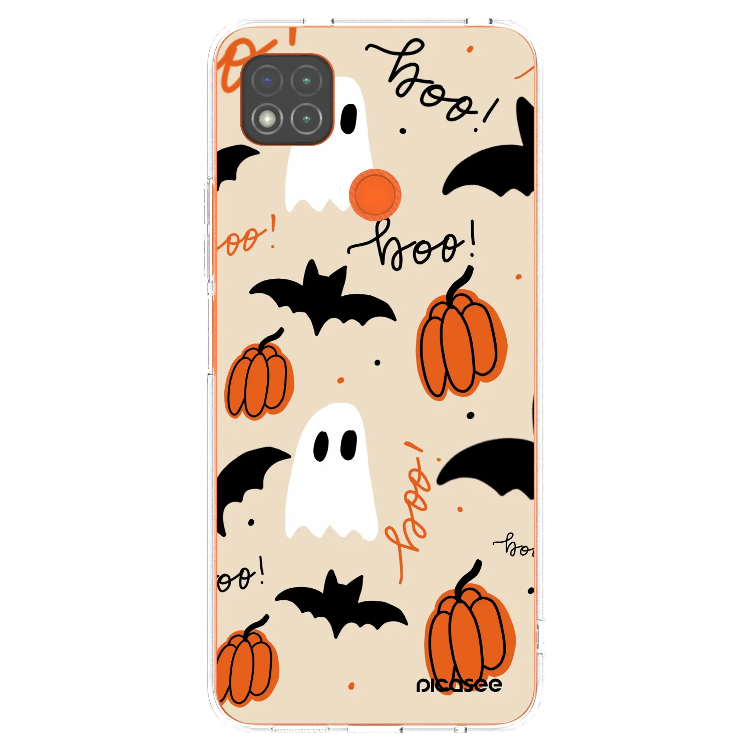 Picasee silikonska prozirna maskica za Xiaomi Redmi 9C - Halloween 26