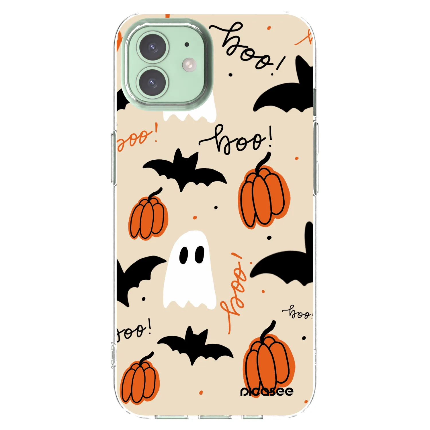 Picasee silikonska prozirna maskica za Apple iPhone 12 - Halloween 26