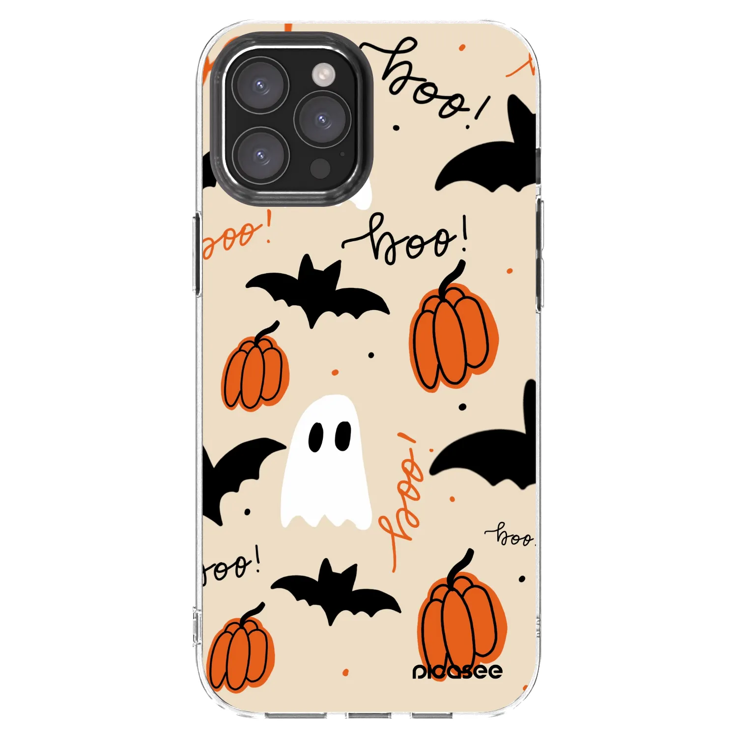 Picasee silikonska prozirna maskica za Apple iPhone 12 Pro Max - Halloween 26