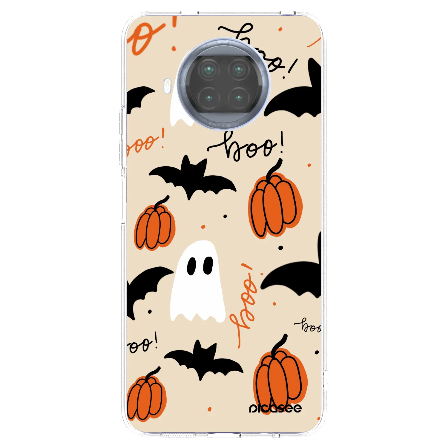 Picasee silikonska prozirna maskica za Xiaomi Mi 10T Lite - Halloween 26