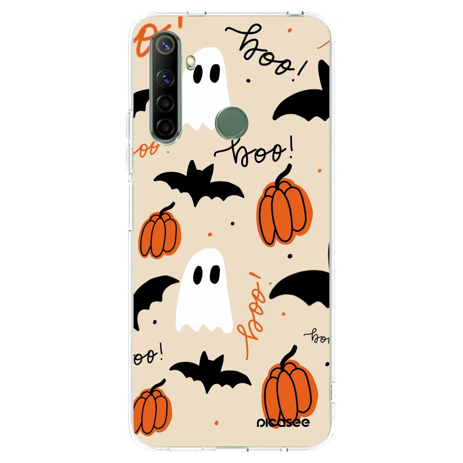 Picasee silikonska prozirna maskica za Realme 6i - Halloween 26