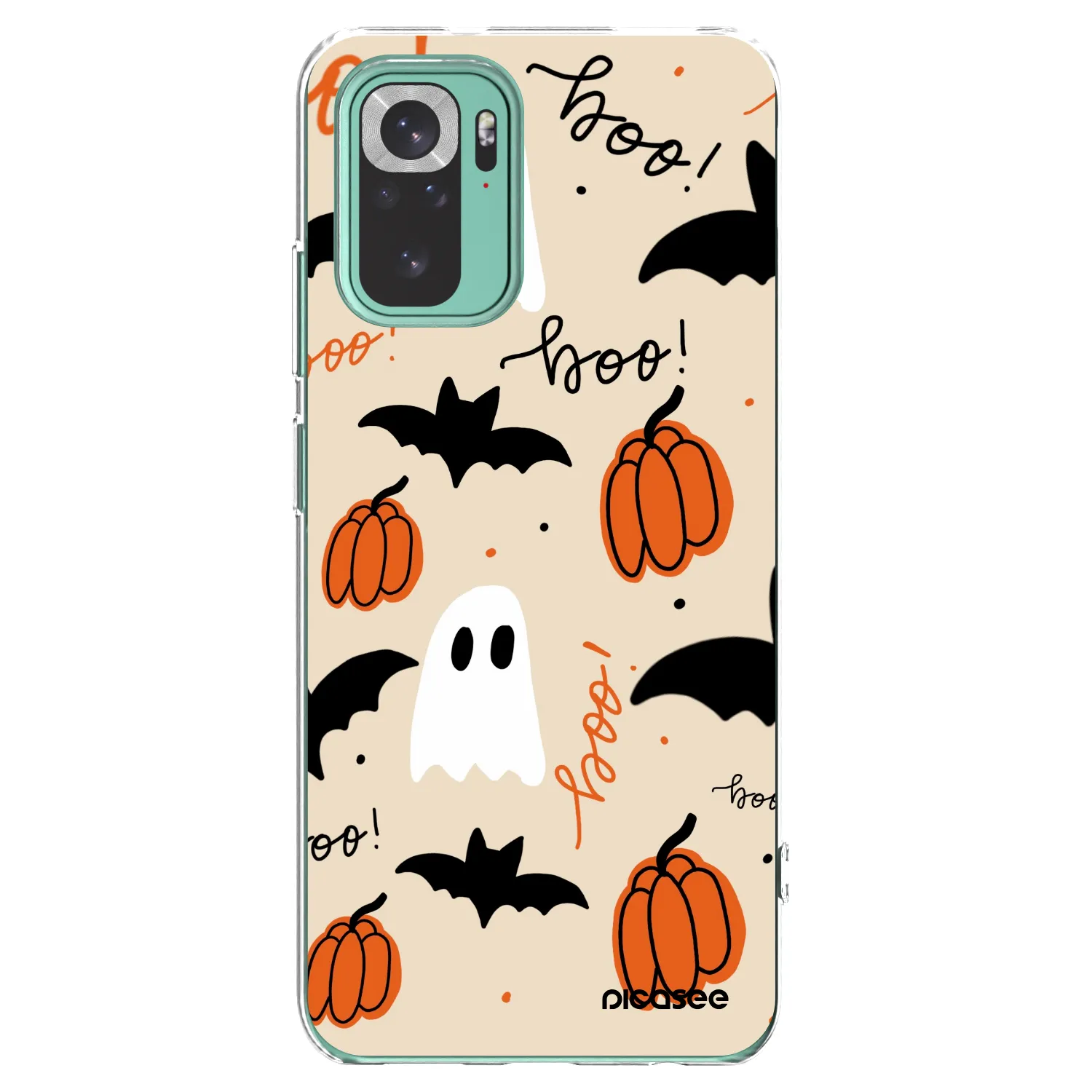 Picasee silikonska prozirna maskica za Xiaomi Redmi Note 10 Pro - Halloween 26