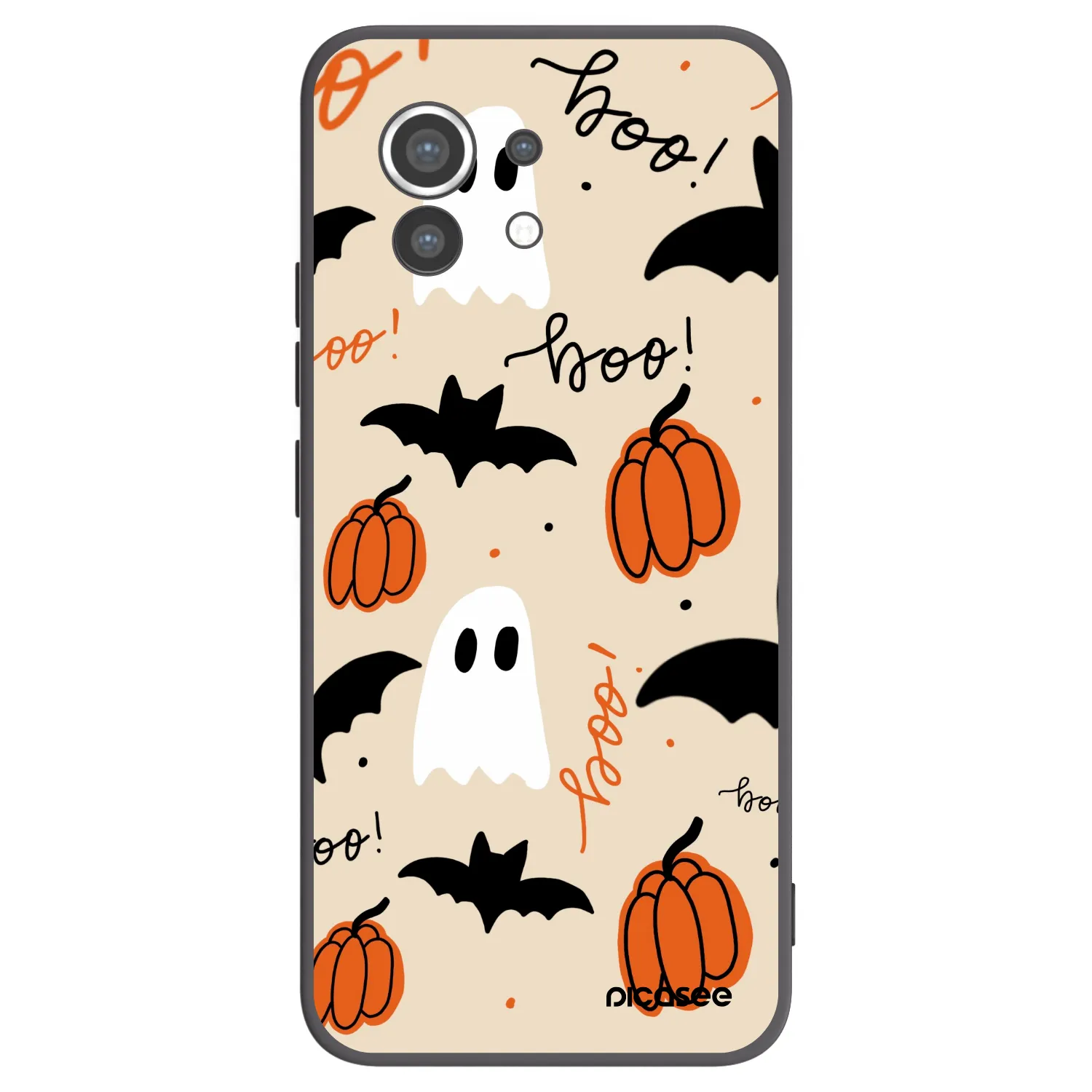 Picasee crna silikonska maskica za Xiaomi Mi 11 - Halloween 26