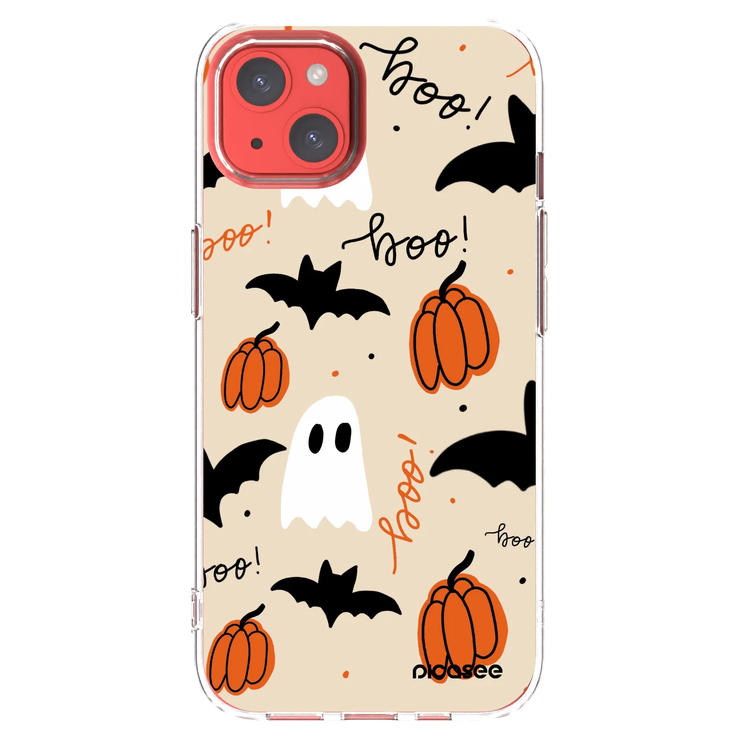 Picasee silikonska prozirna maskica za Apple iPhone 13 - Halloween 26