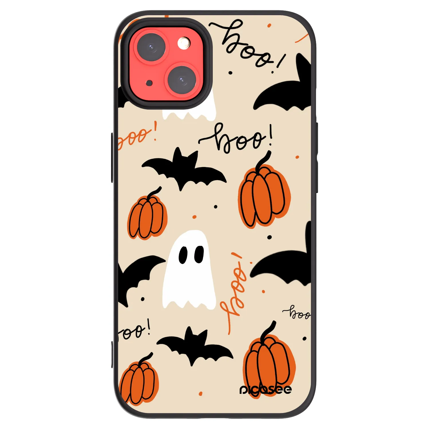 Picasee crna silikonska maskica za Apple iPhone 13 - Halloween 26