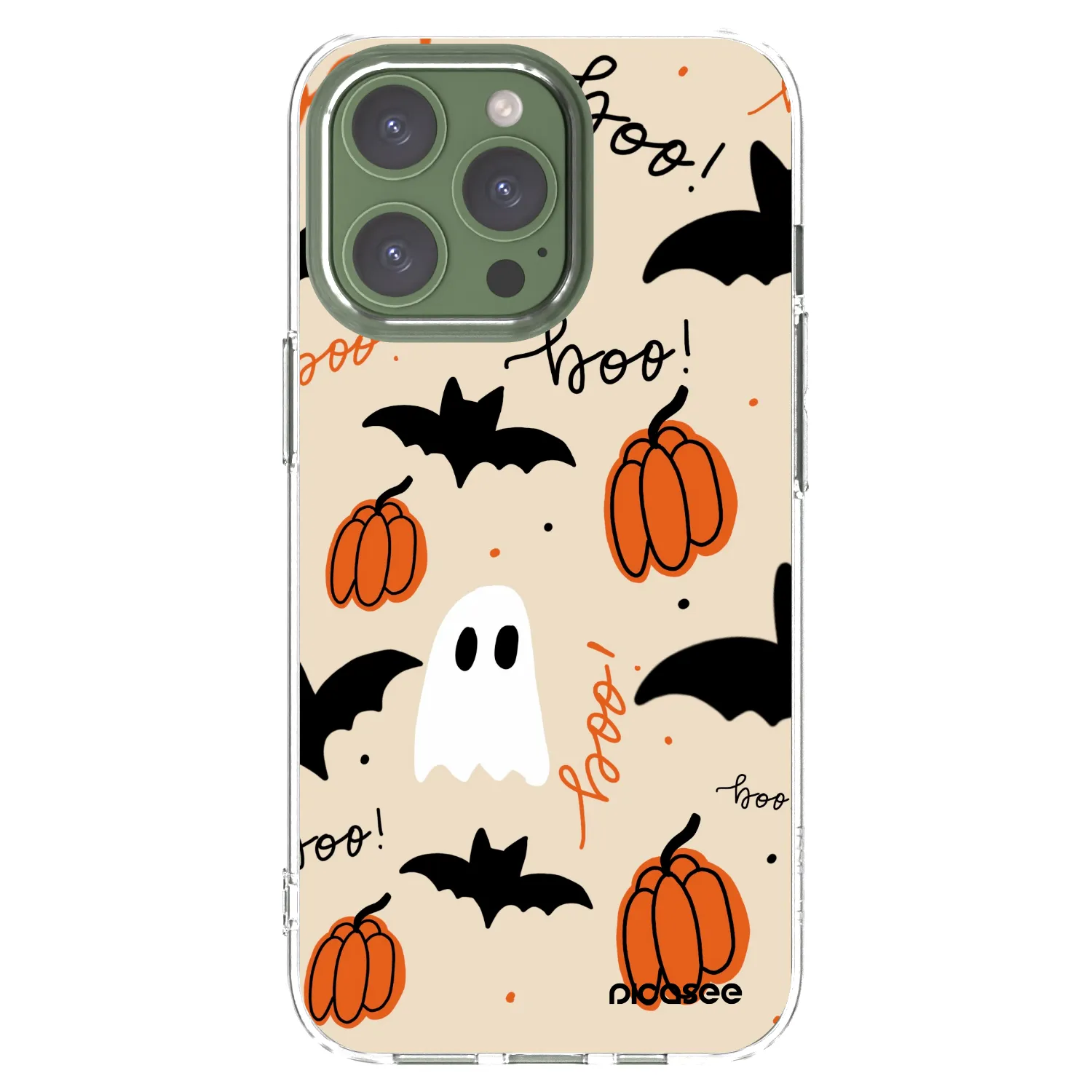 Picasee silikonska prozirna maskica za Apple iPhone 13 Pro - Halloween 26