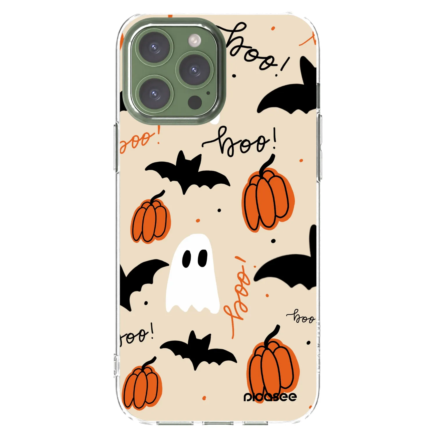 Picasee silikonska prozirna maskica za Apple iPhone 13 Pro Max - Halloween 26