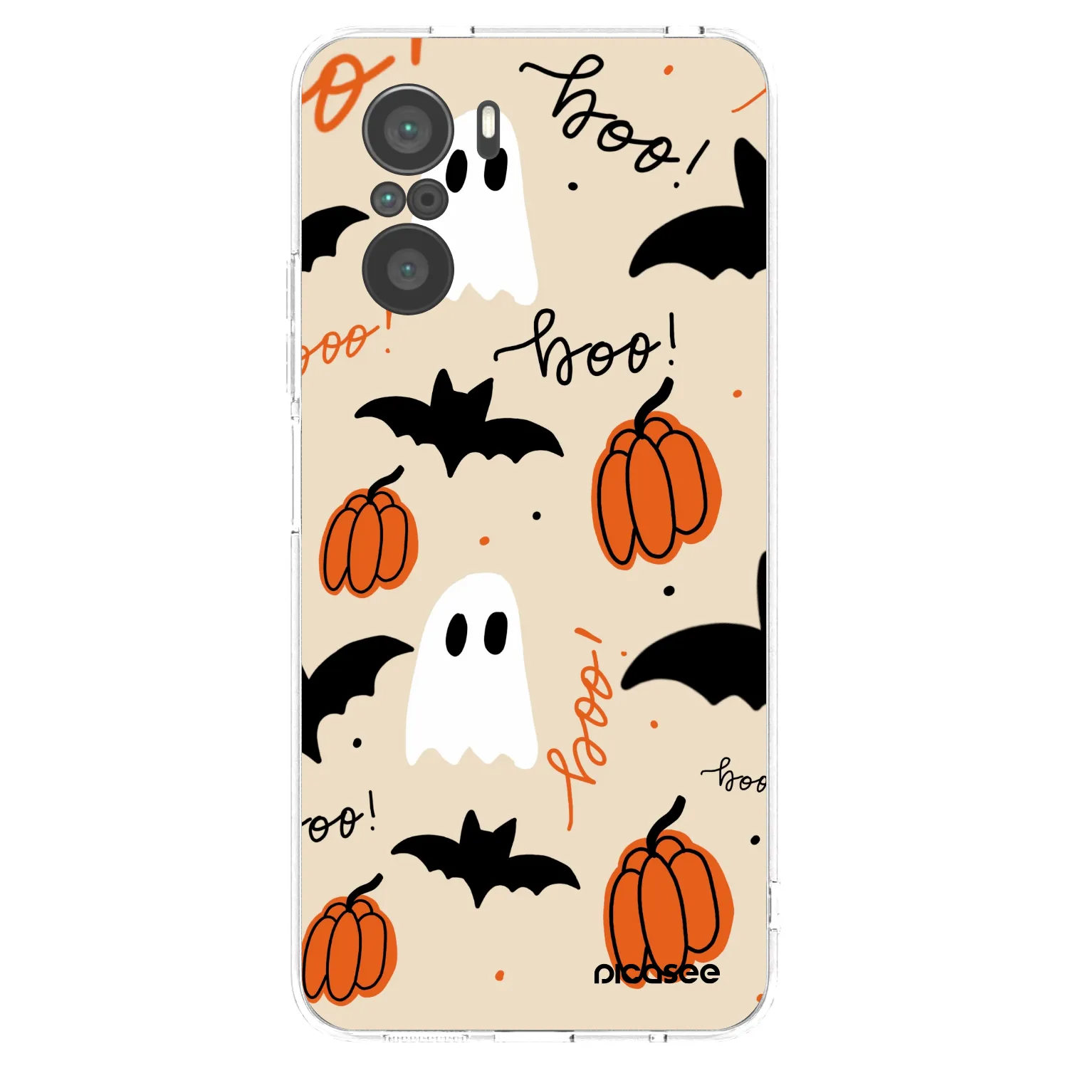 Picasee silikonska prozirna maskica za Xiaomi Poco F3 - Halloween 26