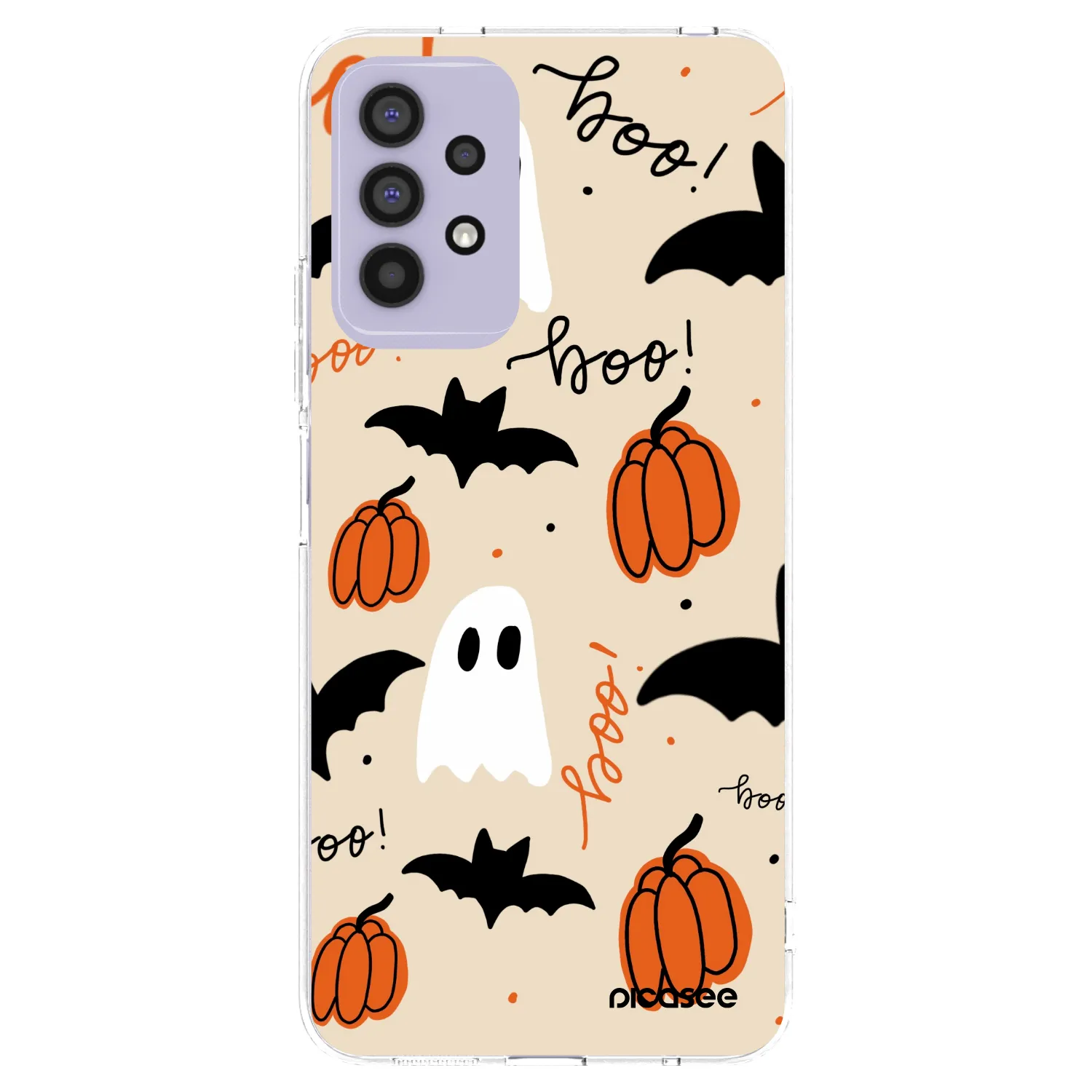 Picasee silikonska prozirna maskica za Samsung Galaxy A32 4G SM-A325F - Halloween 26