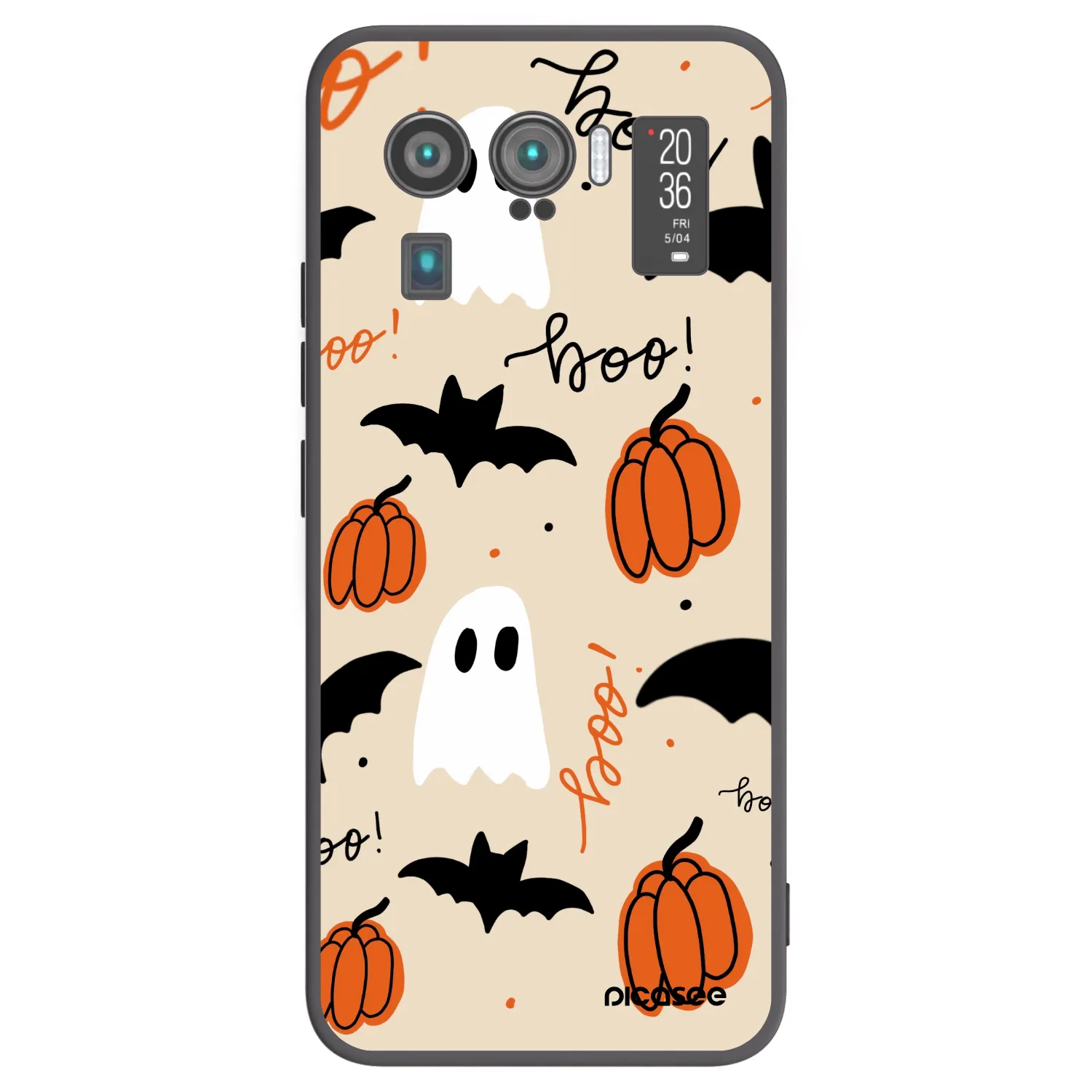 Picasee crna silikonska maskica za Xiaomi Mi 11 Ultra - Halloween 26