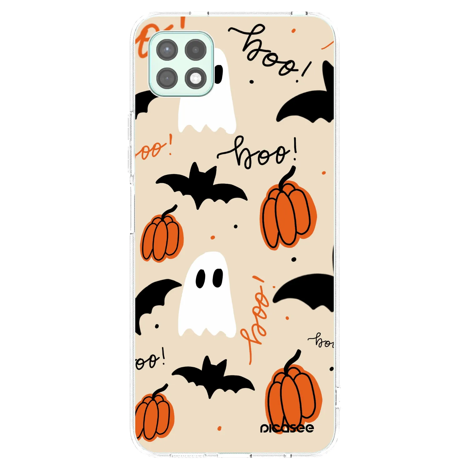 Picasee silikonska prozirna maskica za Samsung Galaxy A22 A226B 5G - Halloween 26
