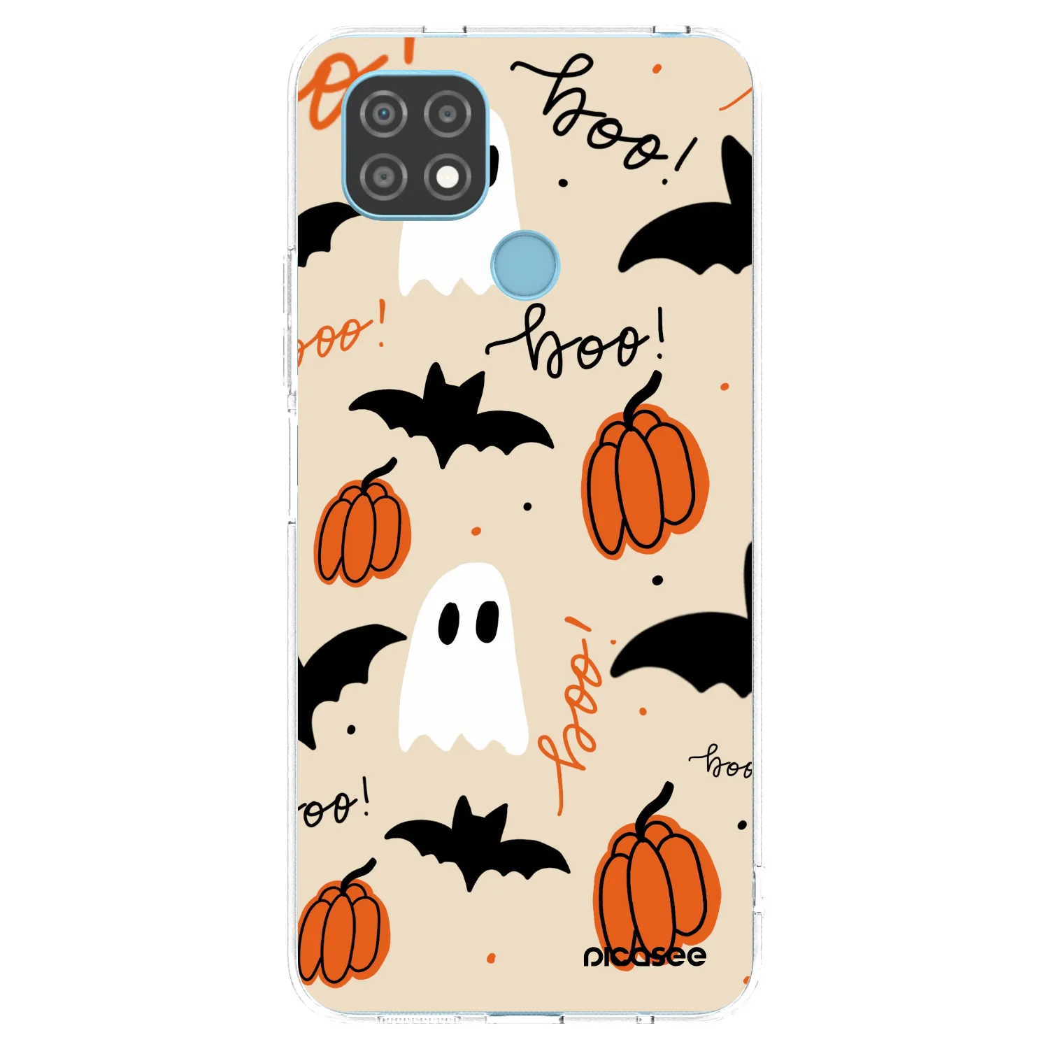 Picasee silikonska prozirna maskica za Realme C21 - Halloween 26