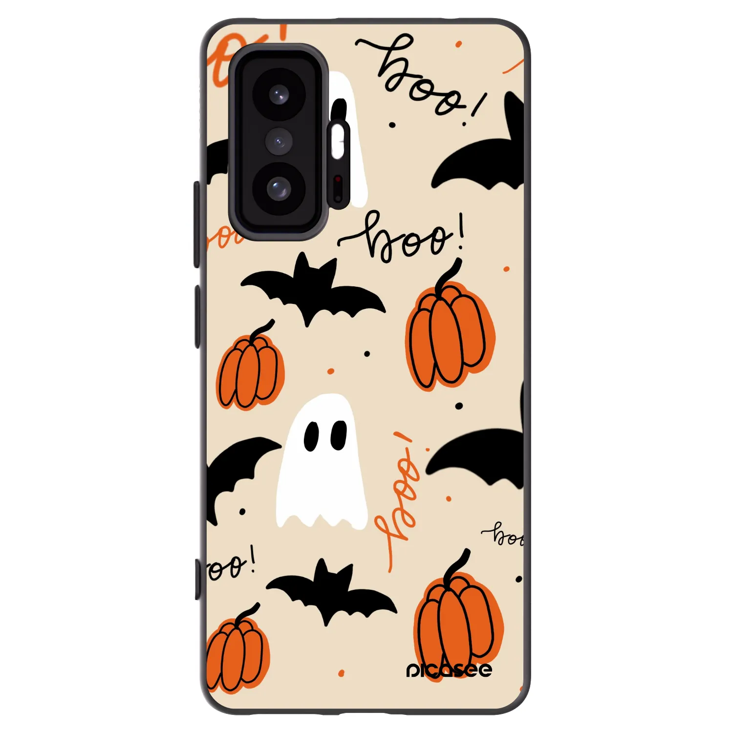 Picasee crna silikonska maskica za Xiaomi 11T - Halloween 26