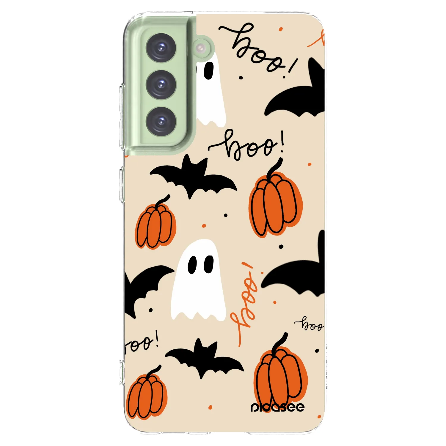 Picasee silikonska prozirna maskica za Samsung Galaxy S21 FE 5G - Halloween 26