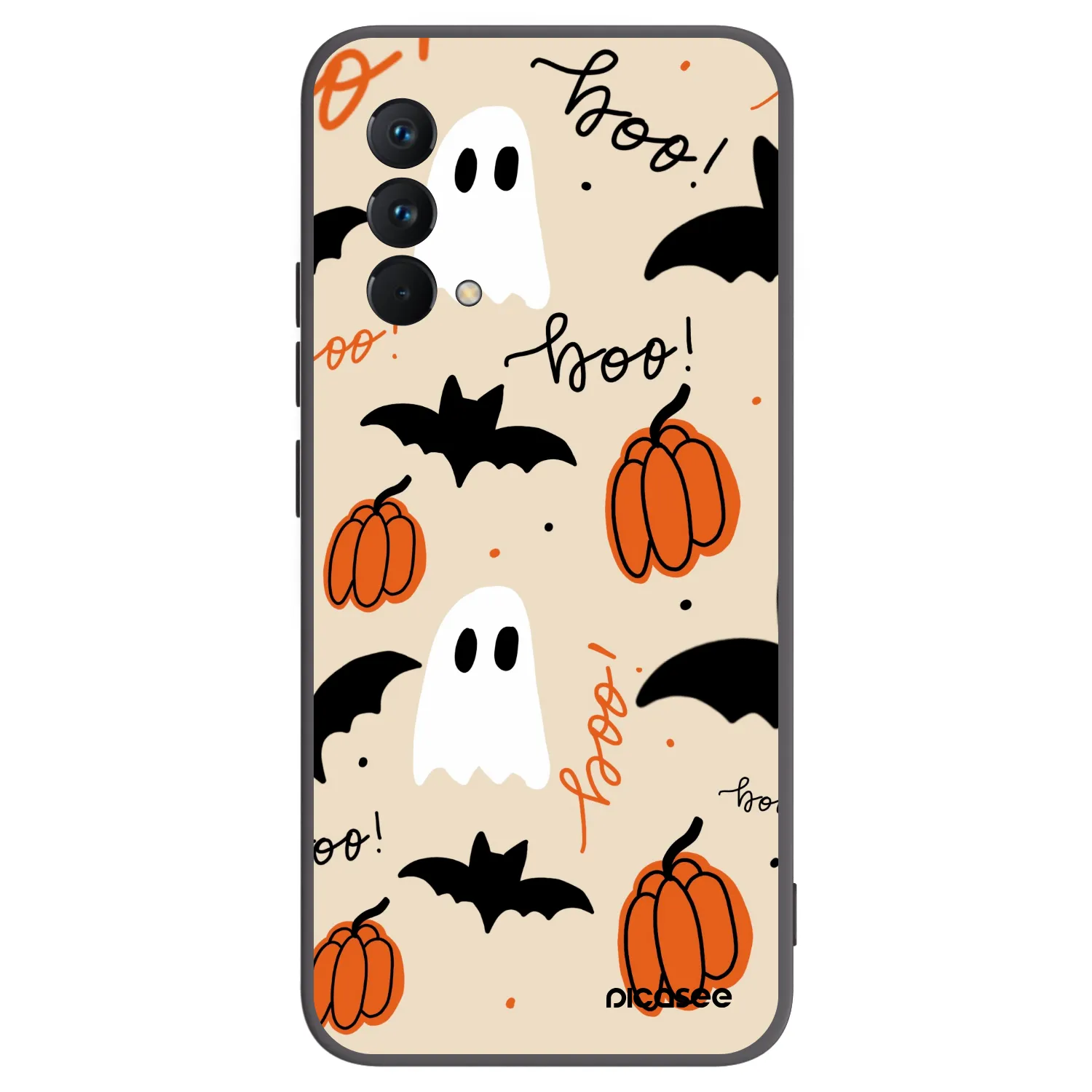 Picasee crna silikonska maskica za Realme GT Master Edition 5G - Halloween 26