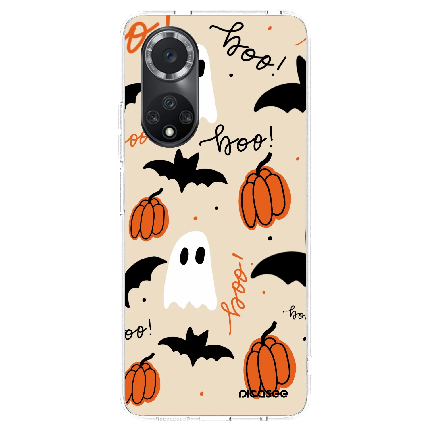 Picasee silikonska prozirna maskica za Huawei Nova 9 SE - Halloween 26