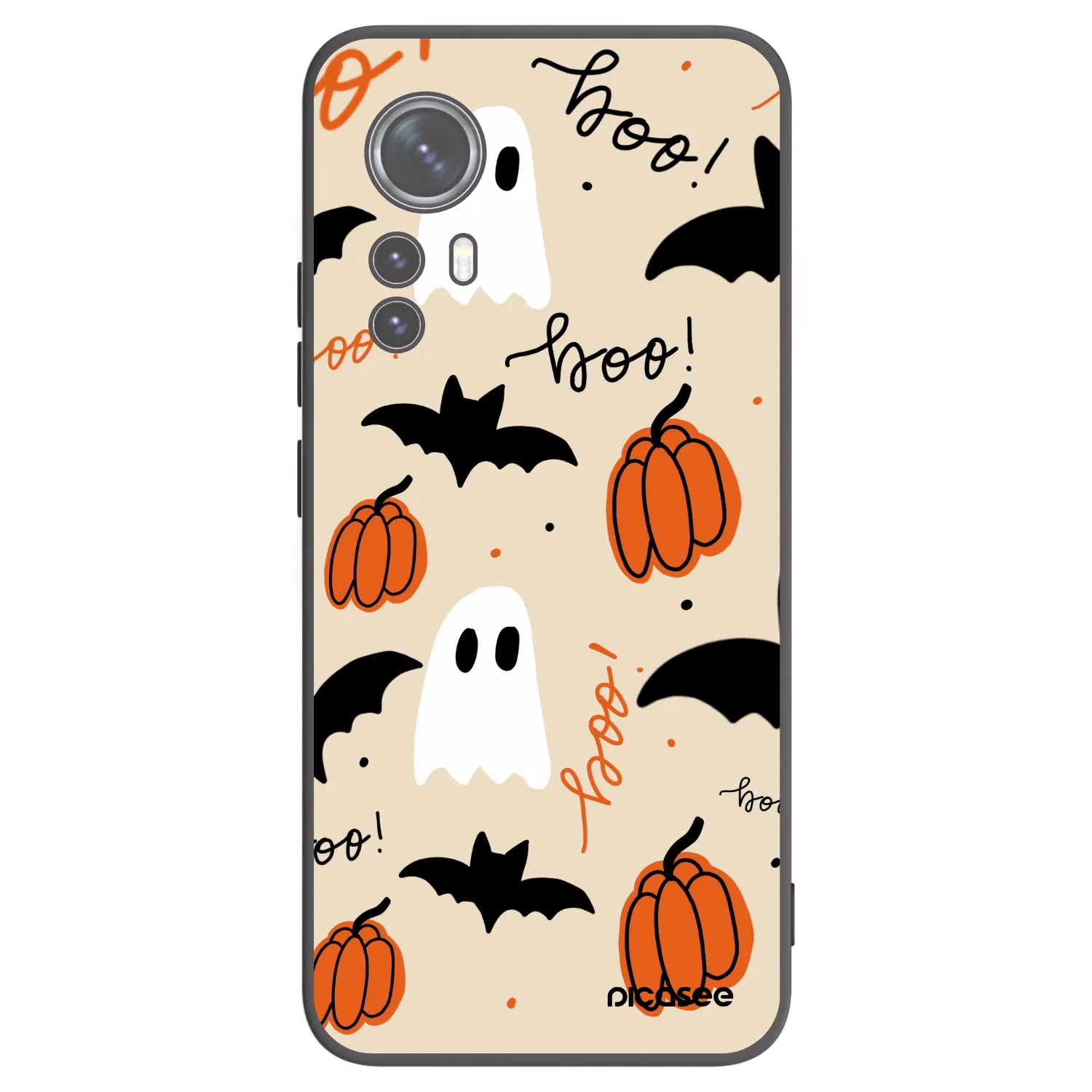 Picasee crna silikonska maskica za Xiaomi 12 - Halloween 26