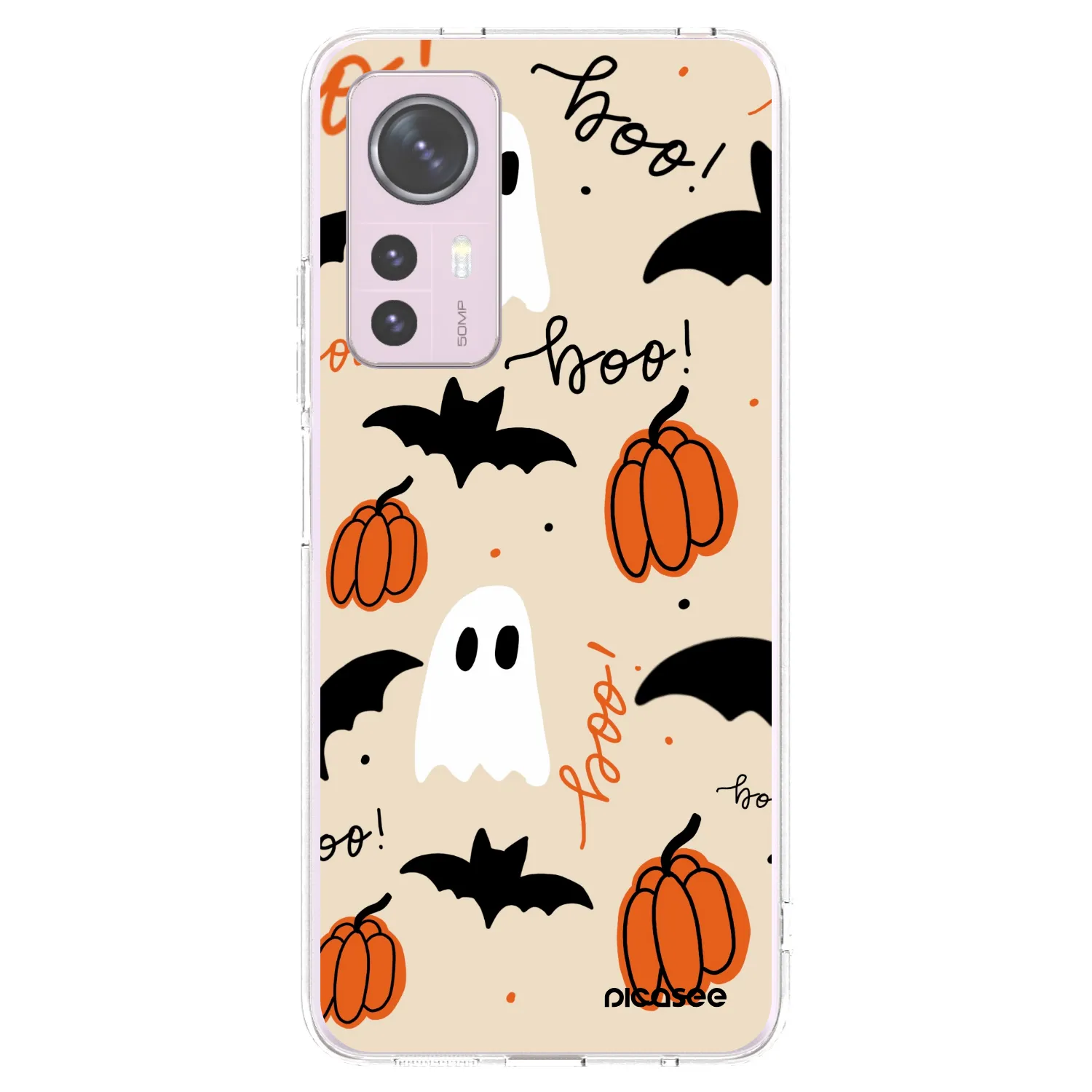Picasee silikonska prozirna maskica za Xiaomi 12 - Halloween 26