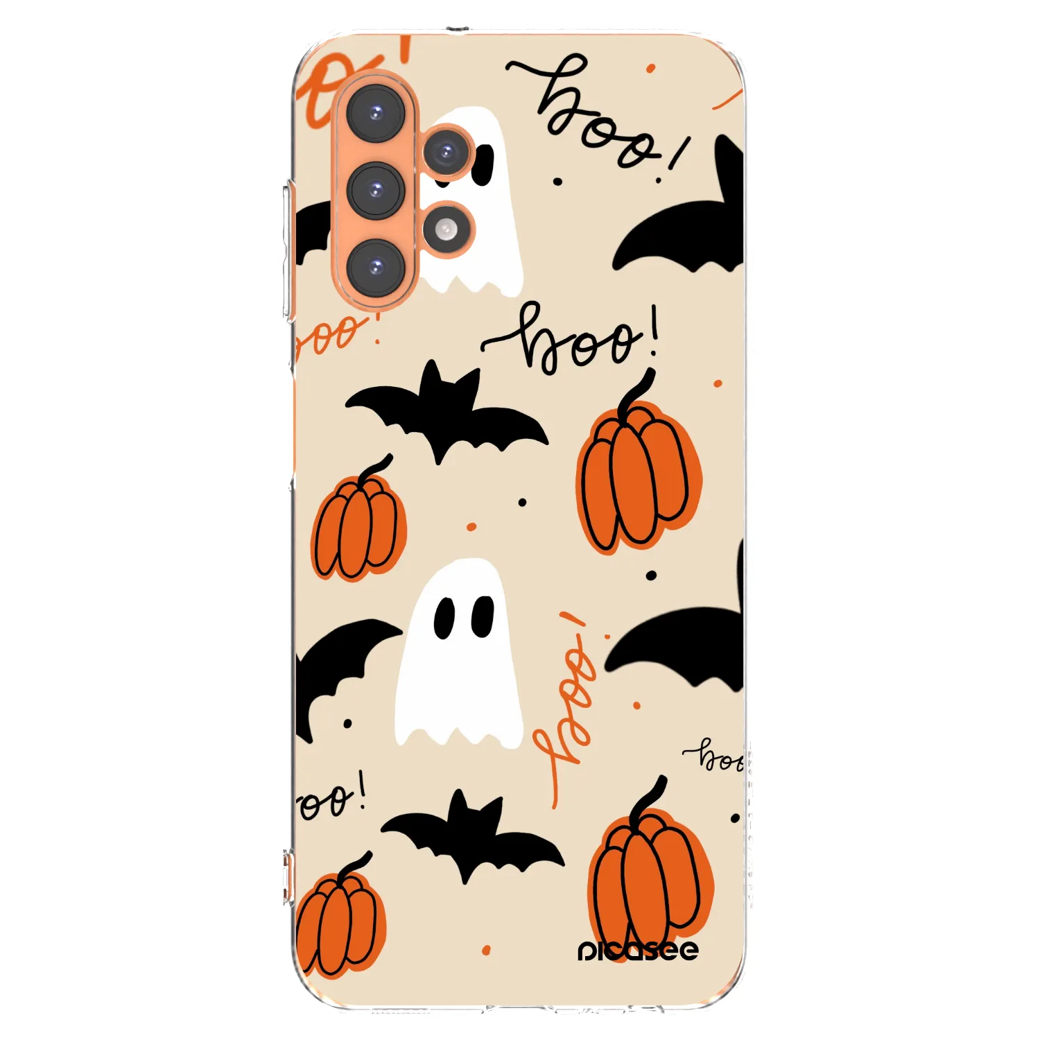 Picasee silikonska prozirna maskica za Samsung Galaxy A13 4G A135 - Halloween 26