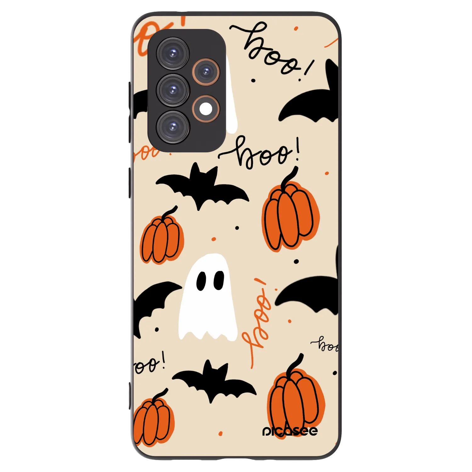 Picasee crna silikonska maskica za Samsung Galaxy A33 5G A336 - Halloween 26