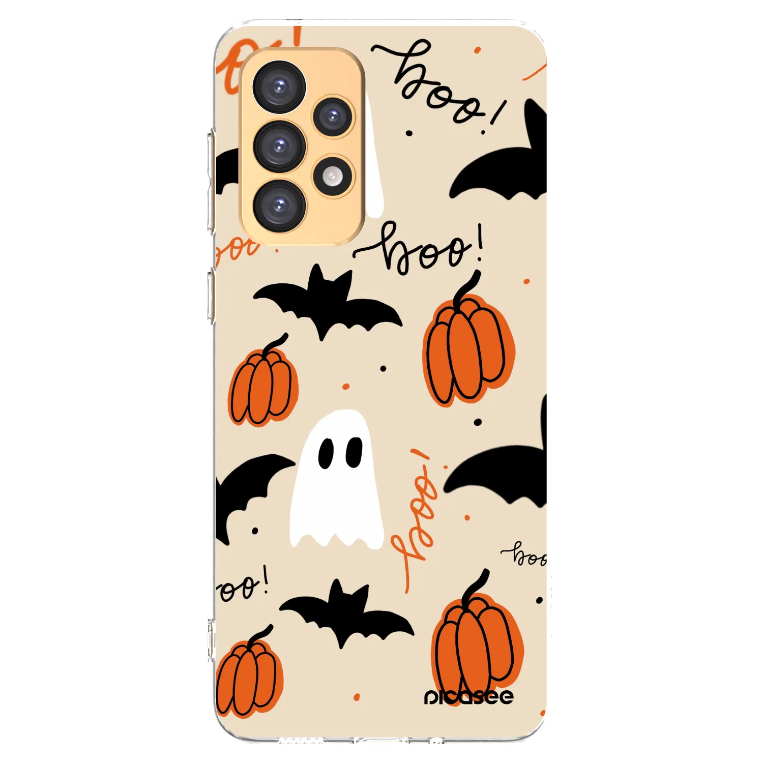 Picasee silikonska prozirna maskica za Samsung Galaxy A33 5G A336 - Halloween 26