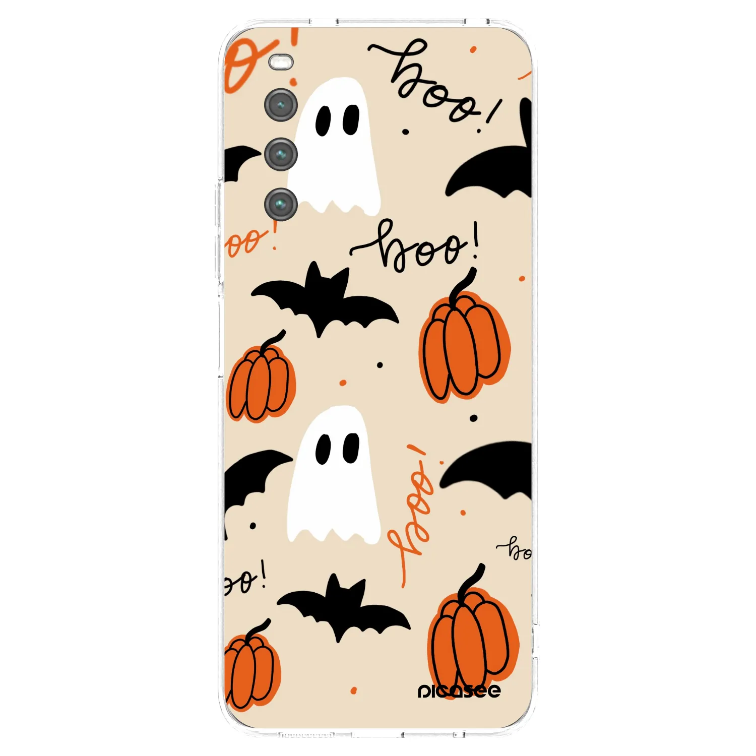 Picasee silikonska prozirna maskica za Sony Xperia 10 IV 5G - Halloween 26