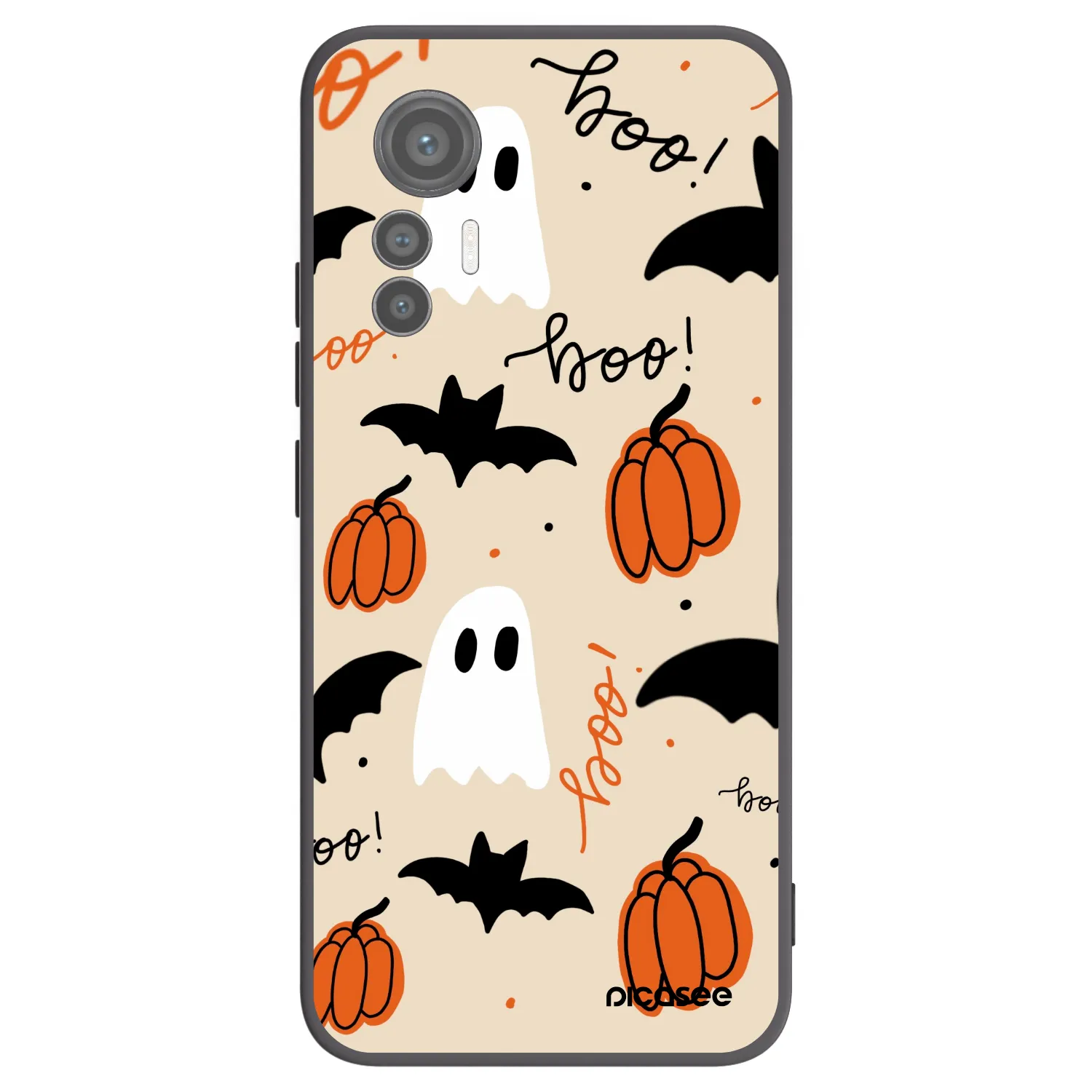 Picasee crna silikonska maskica za Xiaomi 12 Lite - Halloween 26