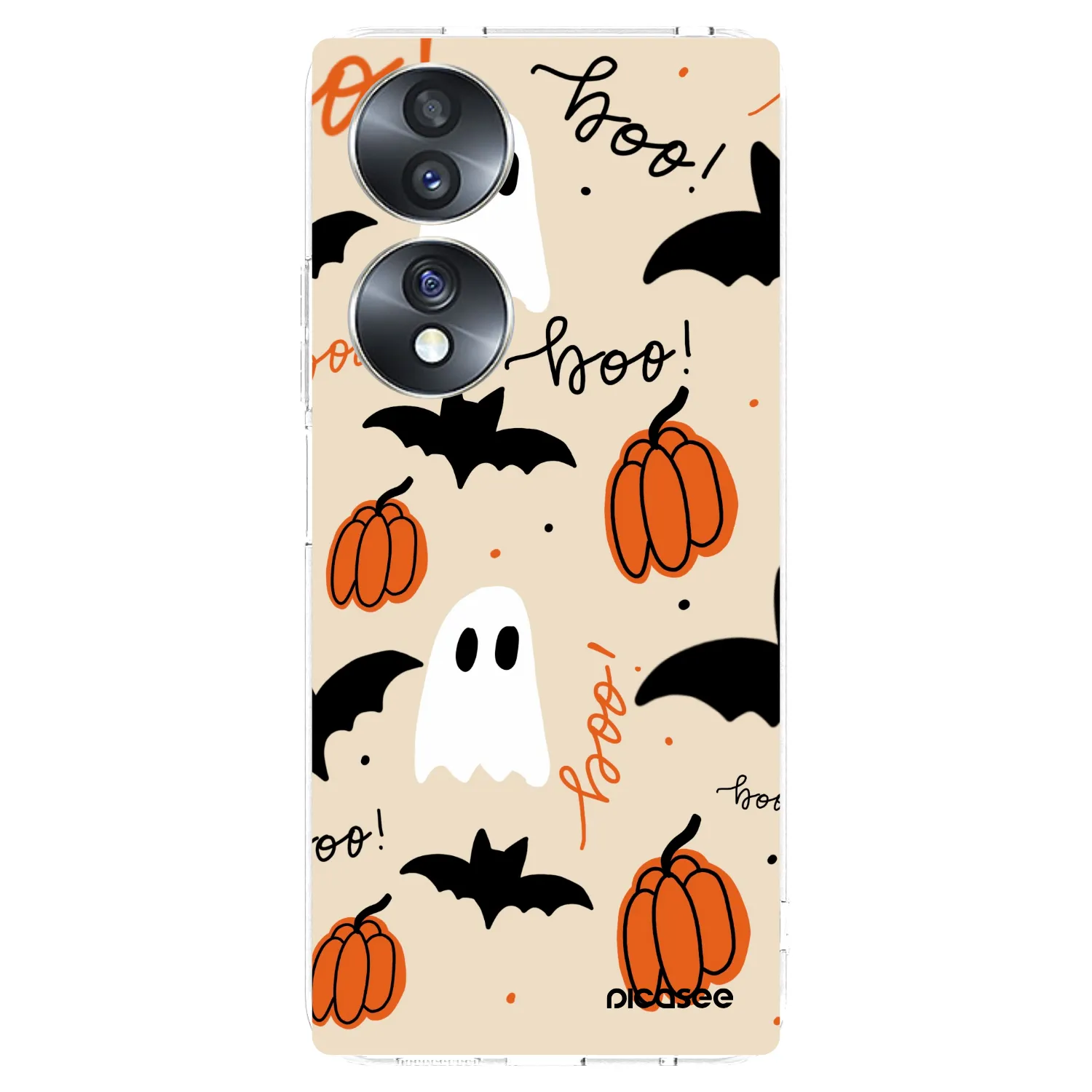 Picasee silikonska prozirna maskica za Honor 70 - Halloween 26