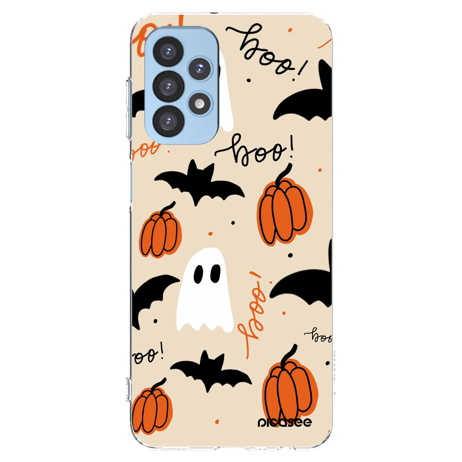 Picasee silikonska prozirna maskica za Samsung Galaxy A23 A235F 4G - Halloween 26