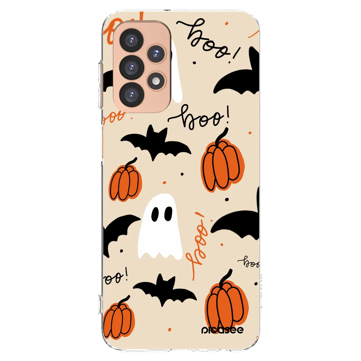 Picasee silikonska prozirna maskica za Samsung Galaxy A23 A236B 5G - Halloween 26