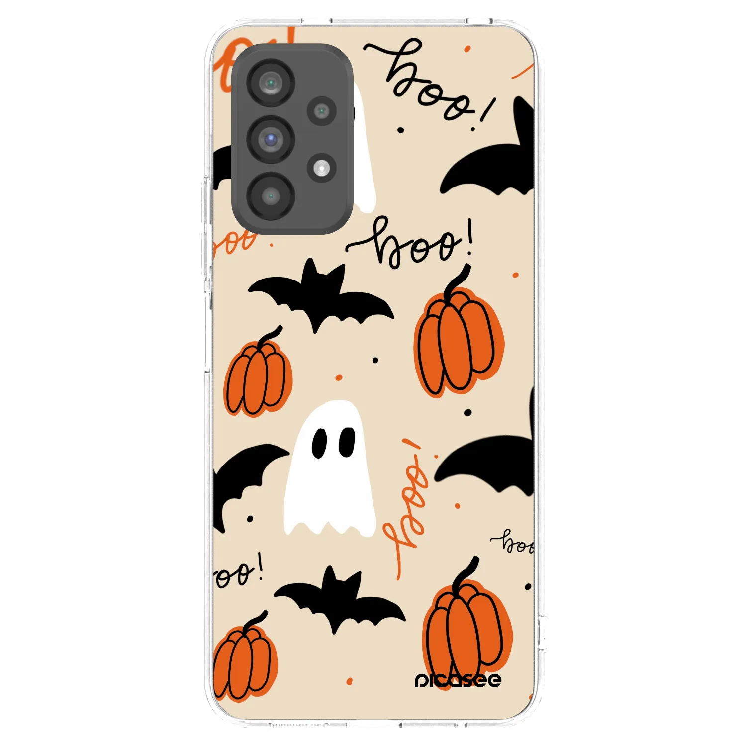 Picasee silikonska prozirna maskica za Samsung Galaxy A73 5G - Halloween 26