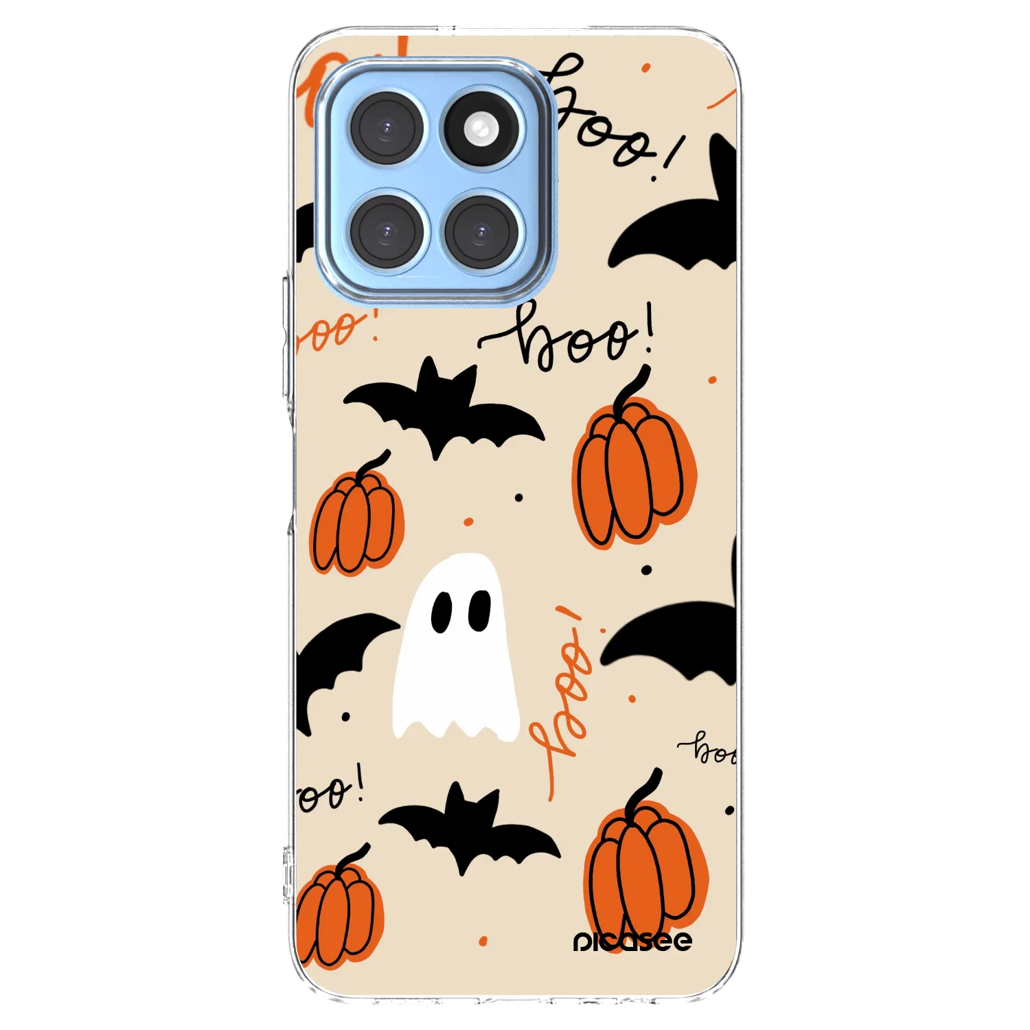 Picasee silikonska prozirna maskica za Honor X6 - Halloween 26