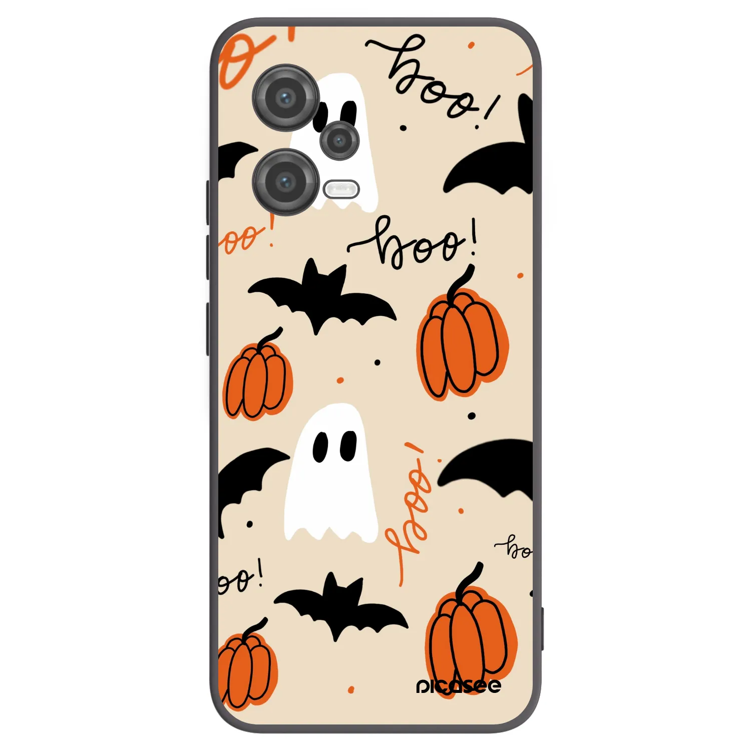 Picasee crna silikonska maskica za Xiaomi Poco X5 - Halloween 26