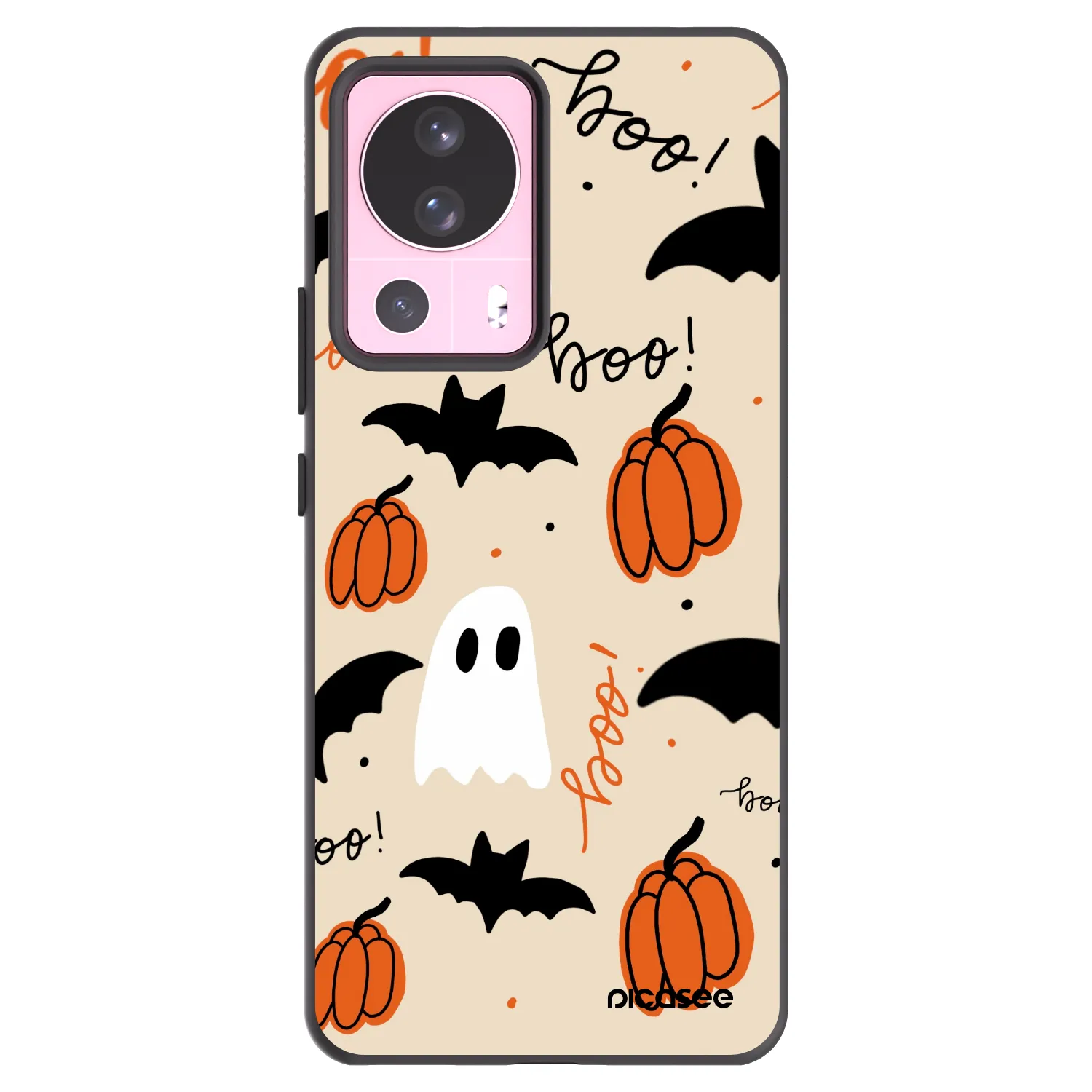 Picasee crna silikonska maskica za Xiaomi 13 Lite - Halloween 26