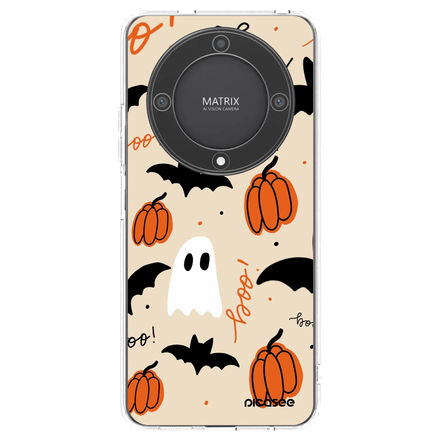 Picasee silikonska prozirna maskica za Honor Magic5 Lite 5G - Halloween 26