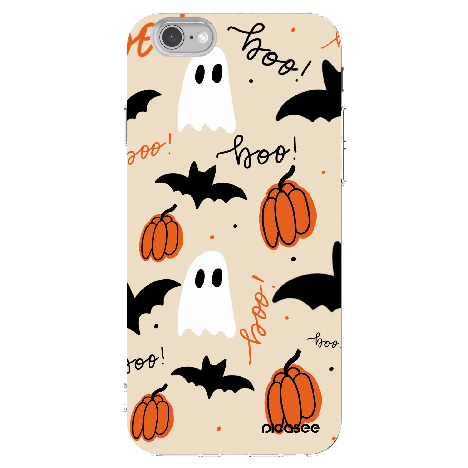 Picasee silikonska prozirna maskica za Apple iPhone 6/6S - Halloween 26