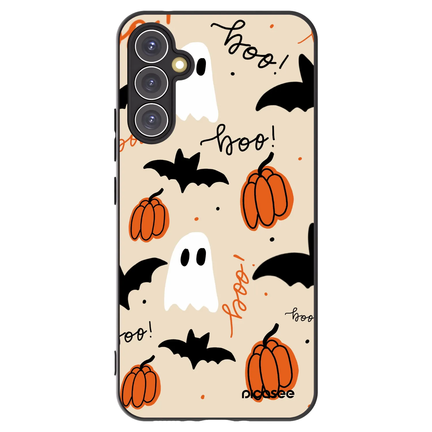 Picasee crna silikonska maskica za Samsung Galaxy A34 5G A346B - Halloween 26