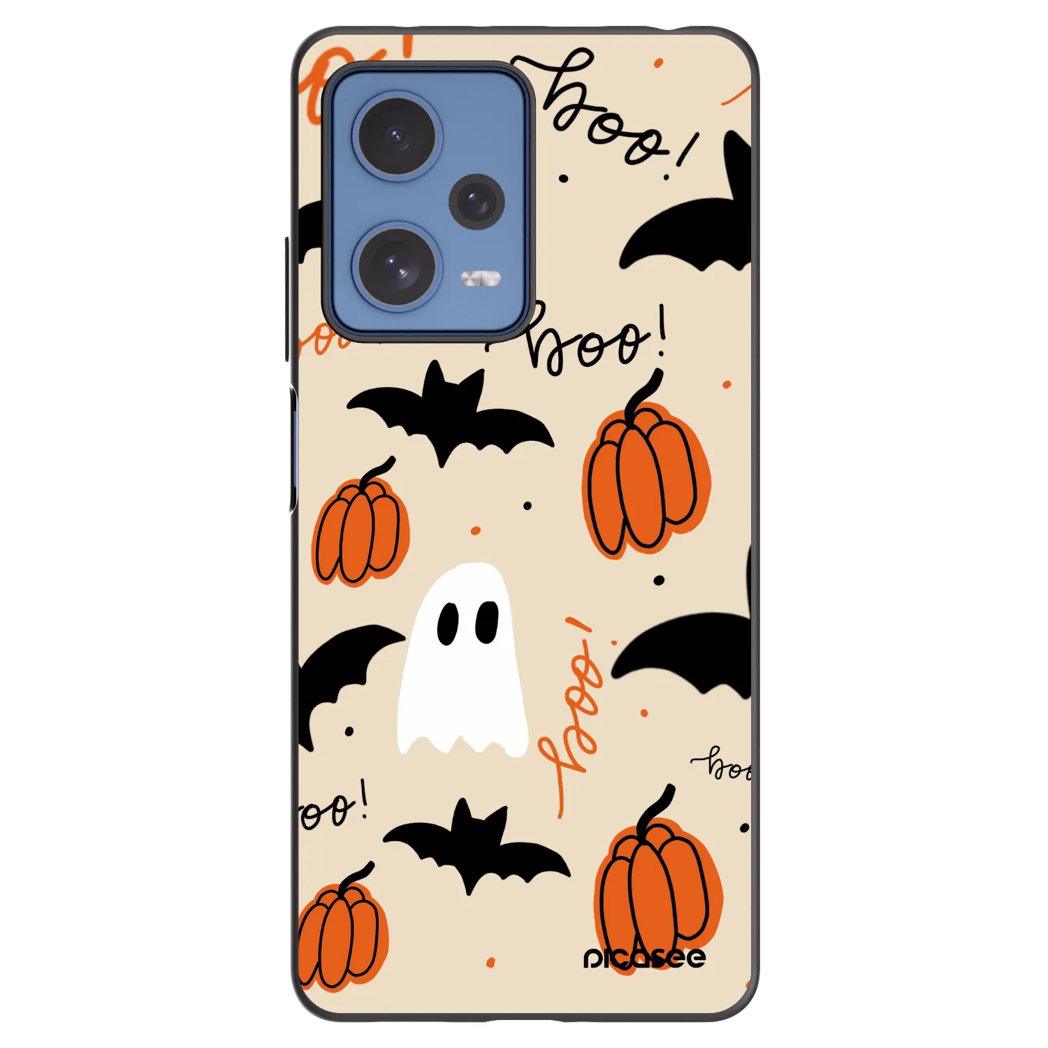 Picasee crna silikonska maskica za Xiaomi Redmi Note 12 Pro 5G - Halloween 26