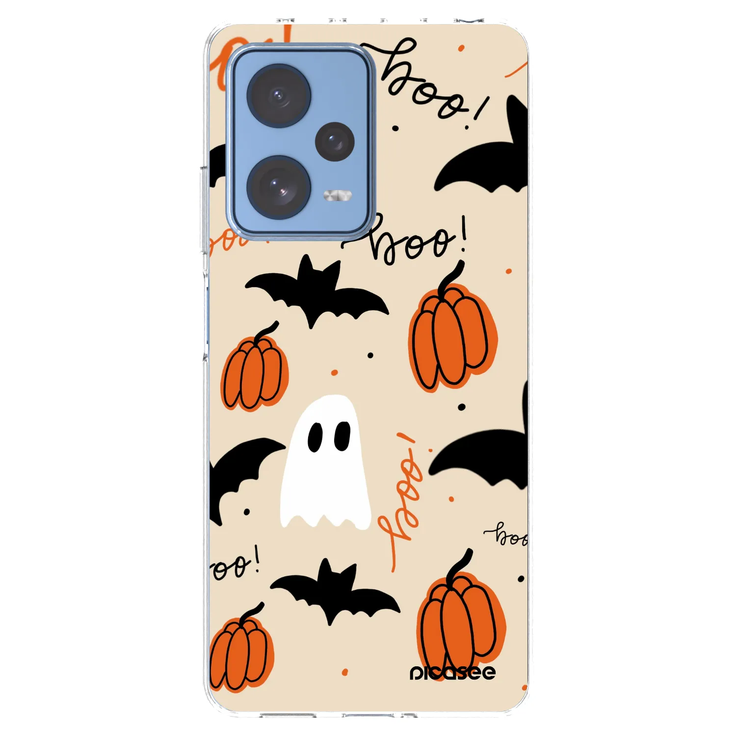 Picasee silikonska prozirna maskica za Xiaomi Redmi Note 12 Pro 5G - Halloween 26