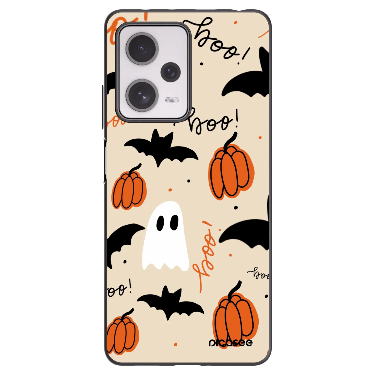 Picasee crna silikonska maskica za Xiaomi Redmi Note 12 Pro+ 5G - Halloween 26