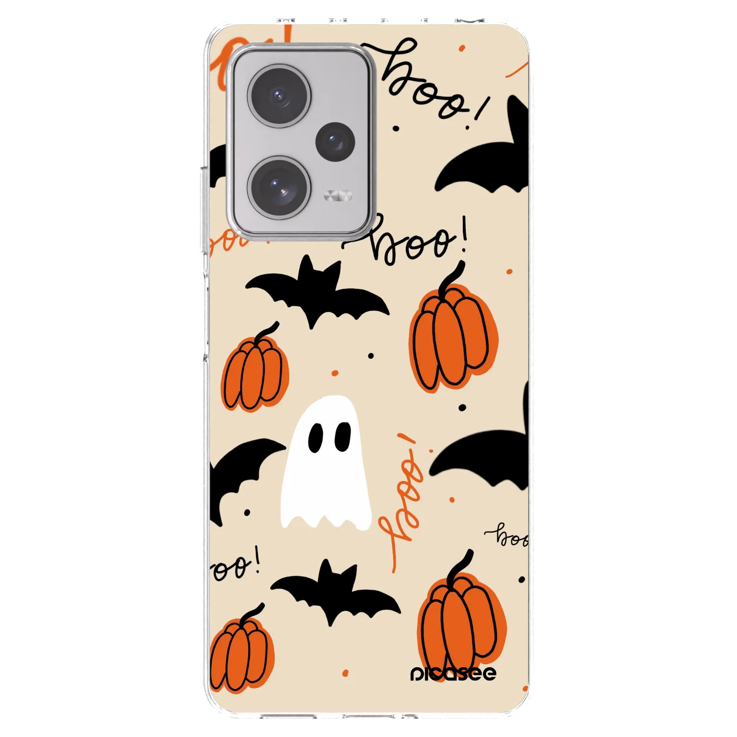 Picasee silikonska prozirna maskica za Xiaomi Redmi Note 12 Pro+ 5G - Halloween 26