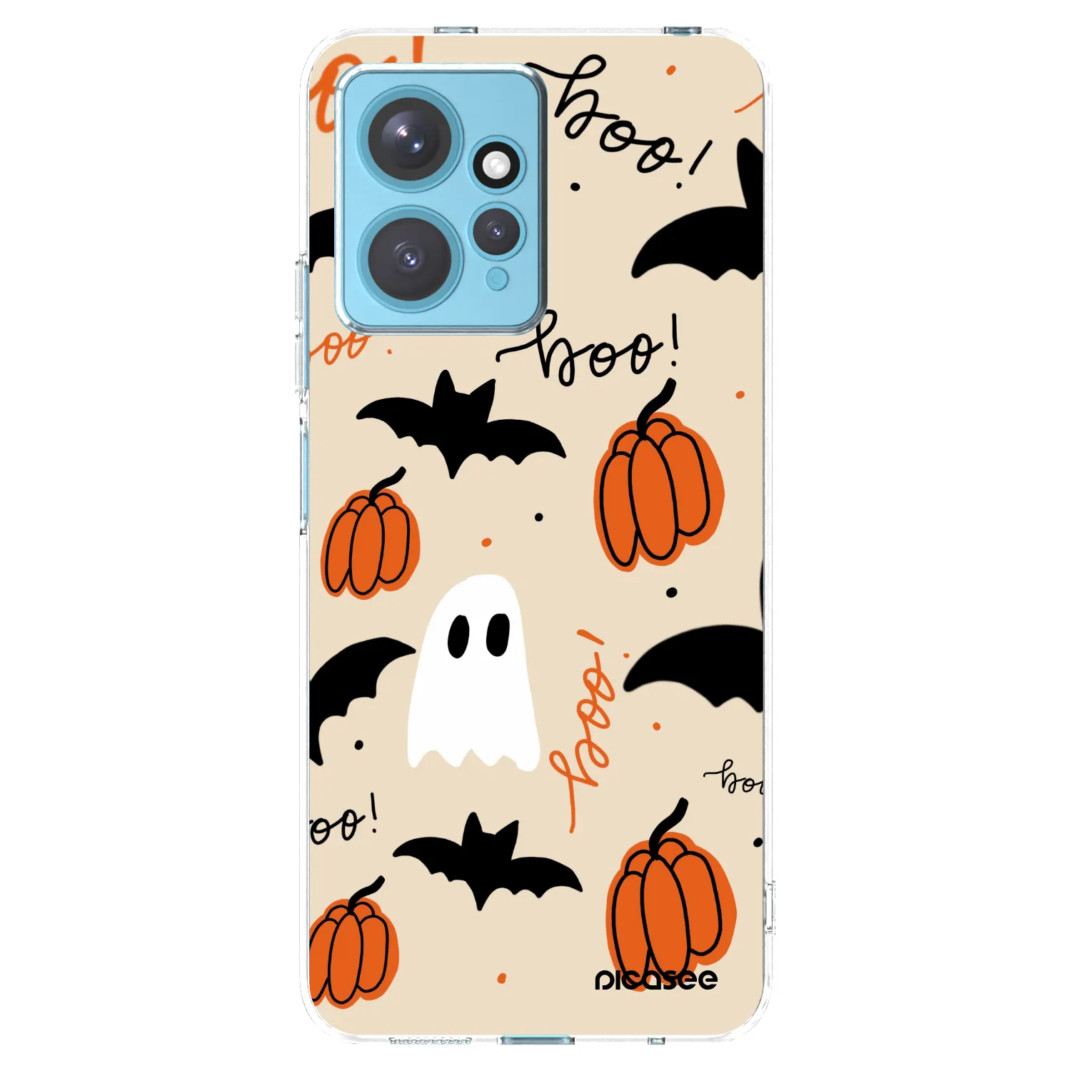 Picasee silikonska prozirna maskica za Xiaomi Redmi Note 12 4G - Halloween 26