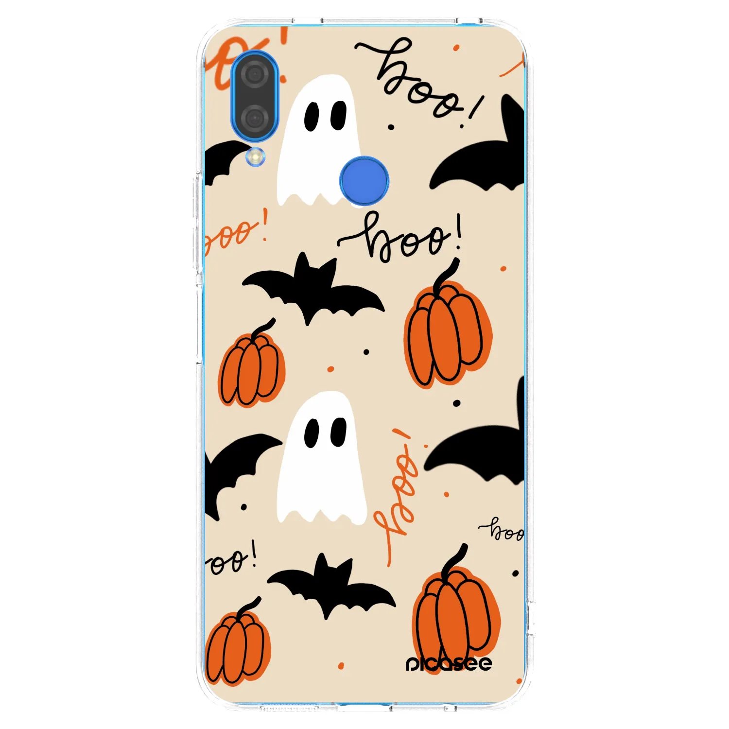 Picasee silikonska prozirna maskica za Huawei Nova 3 - Halloween 26