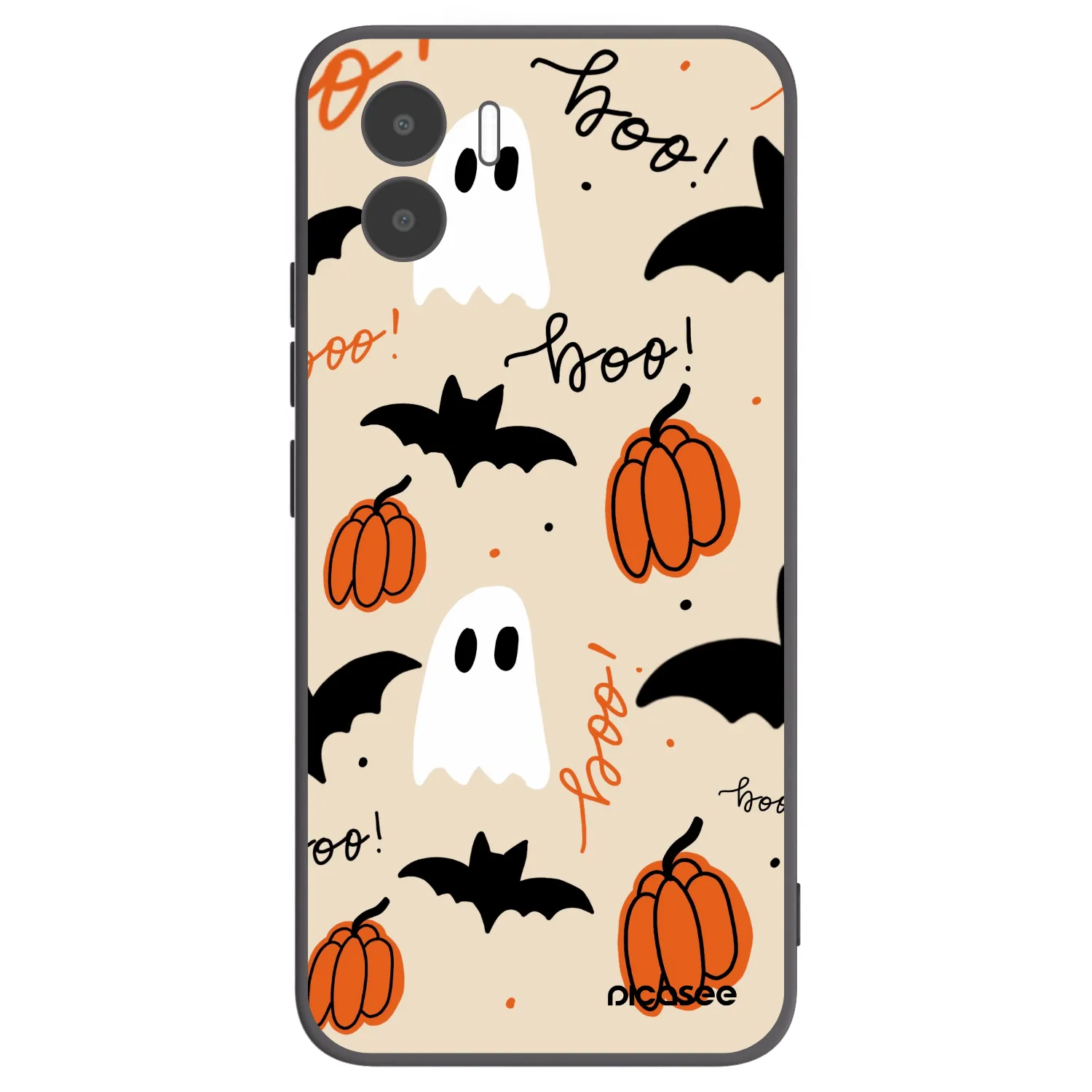 Picasee crna silikonska maskica za Xiaomi Redmi A2 - Halloween 26