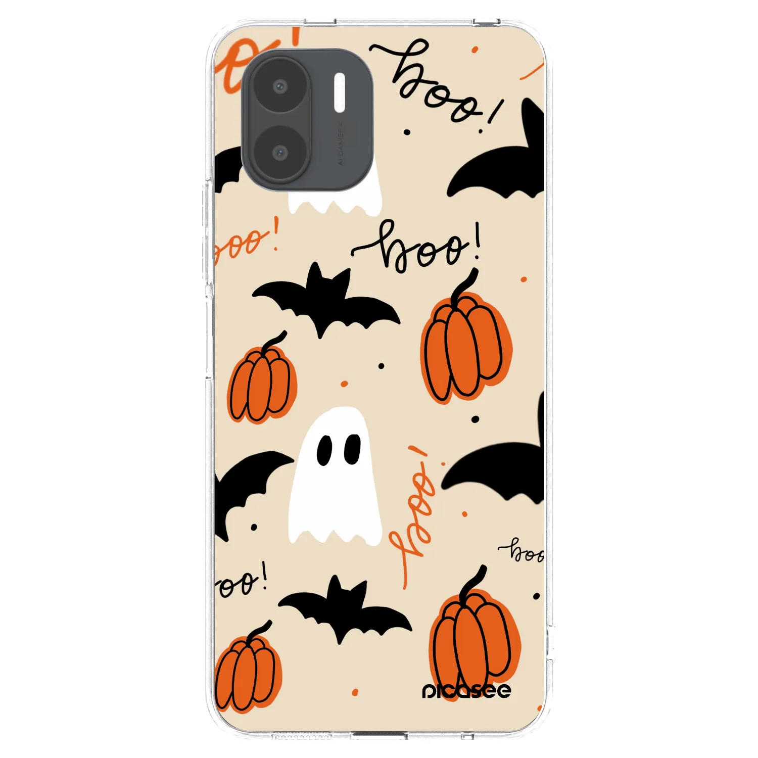 Picasee silikonska prozirna maskica za Xiaomi Redmi A2 - Halloween 26